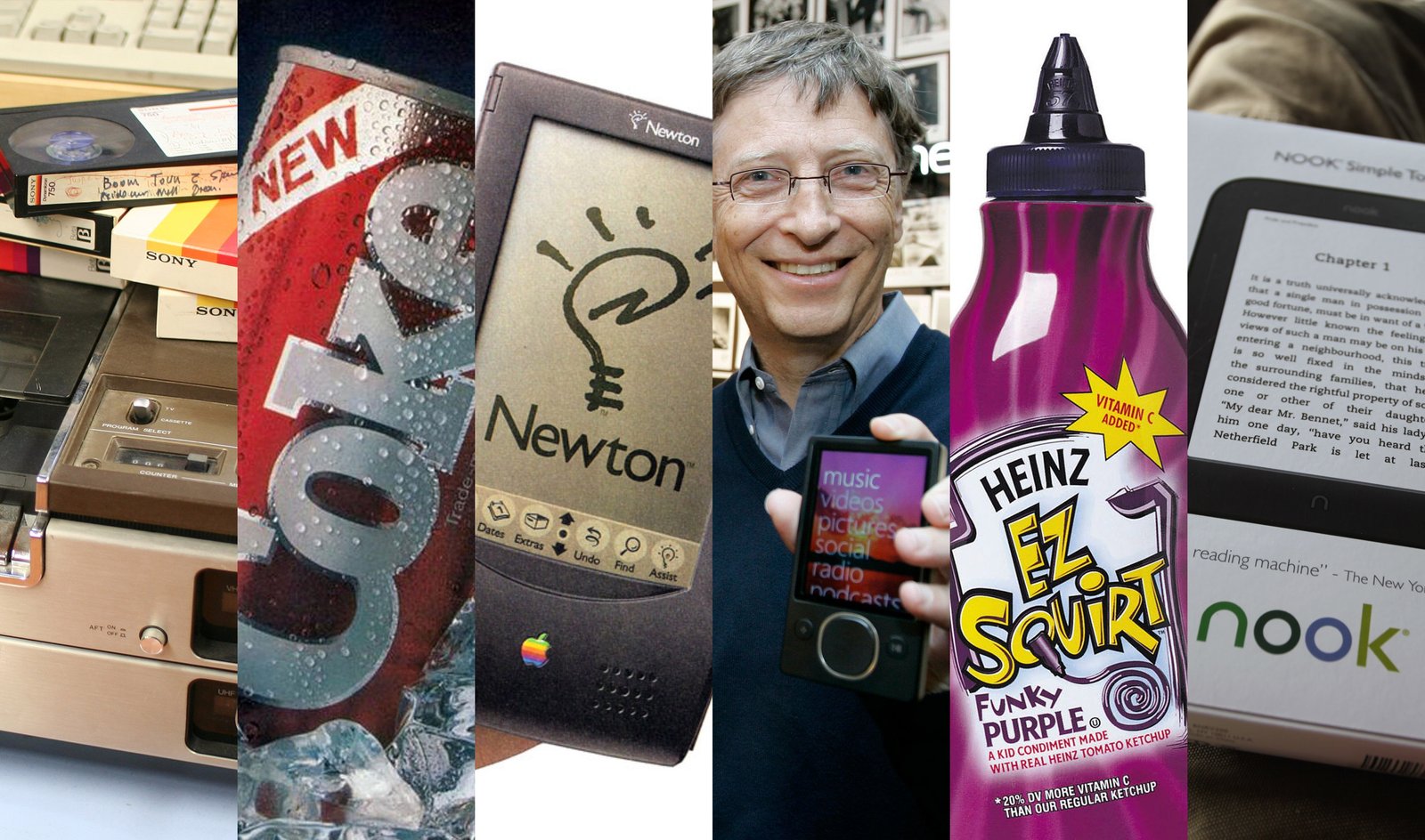 Ideas and famous product flops