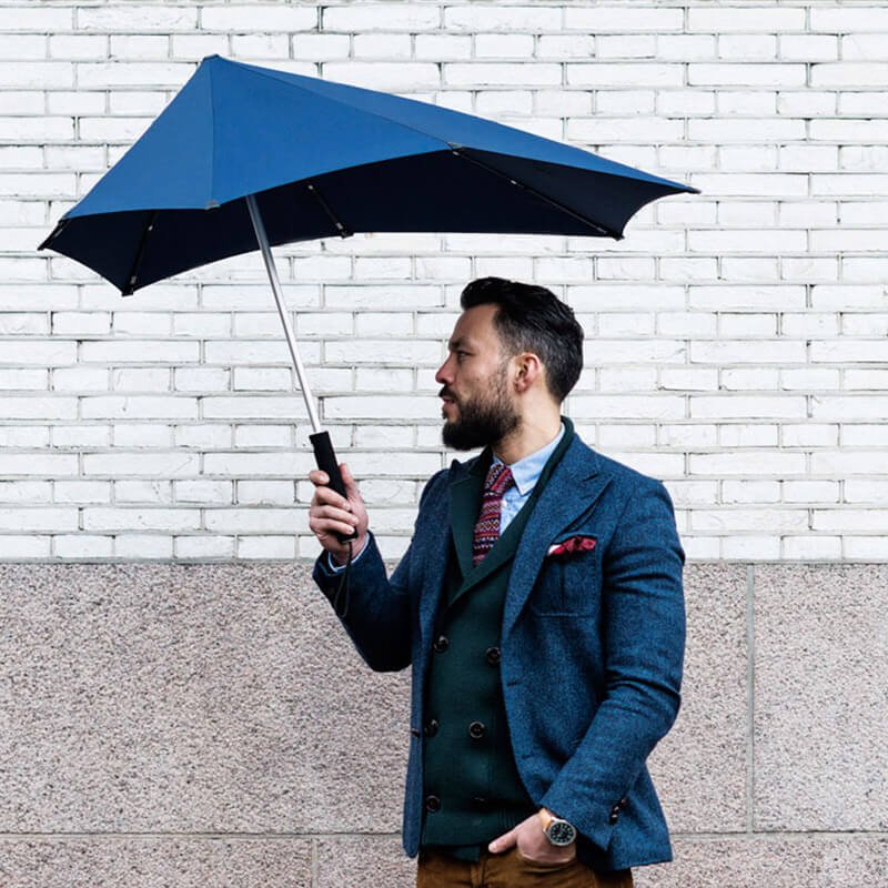 Senz "Smart" Stormproof Stick Umbrella