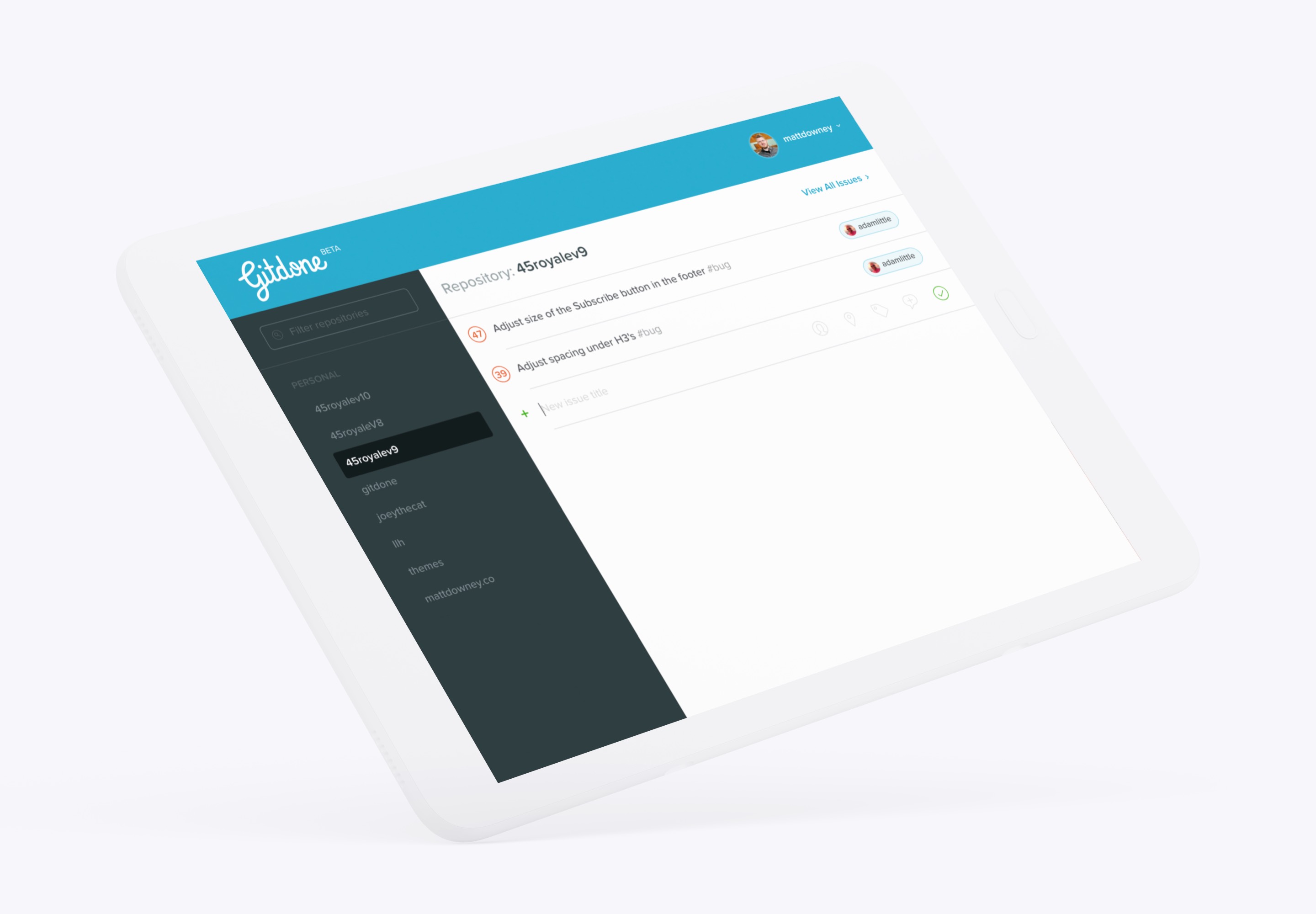 Gitdone - Application