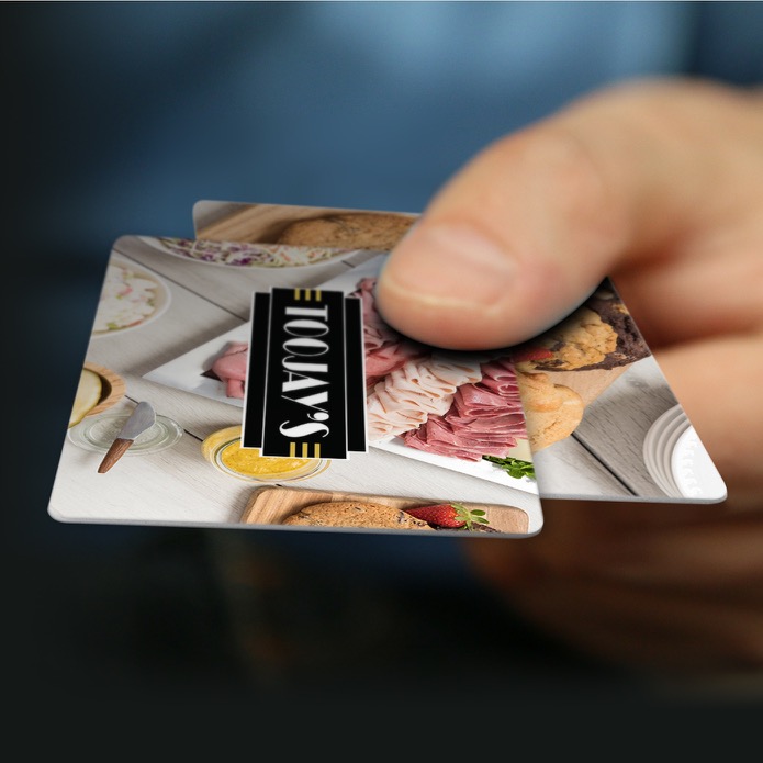 TooJay's - Gift Card Design