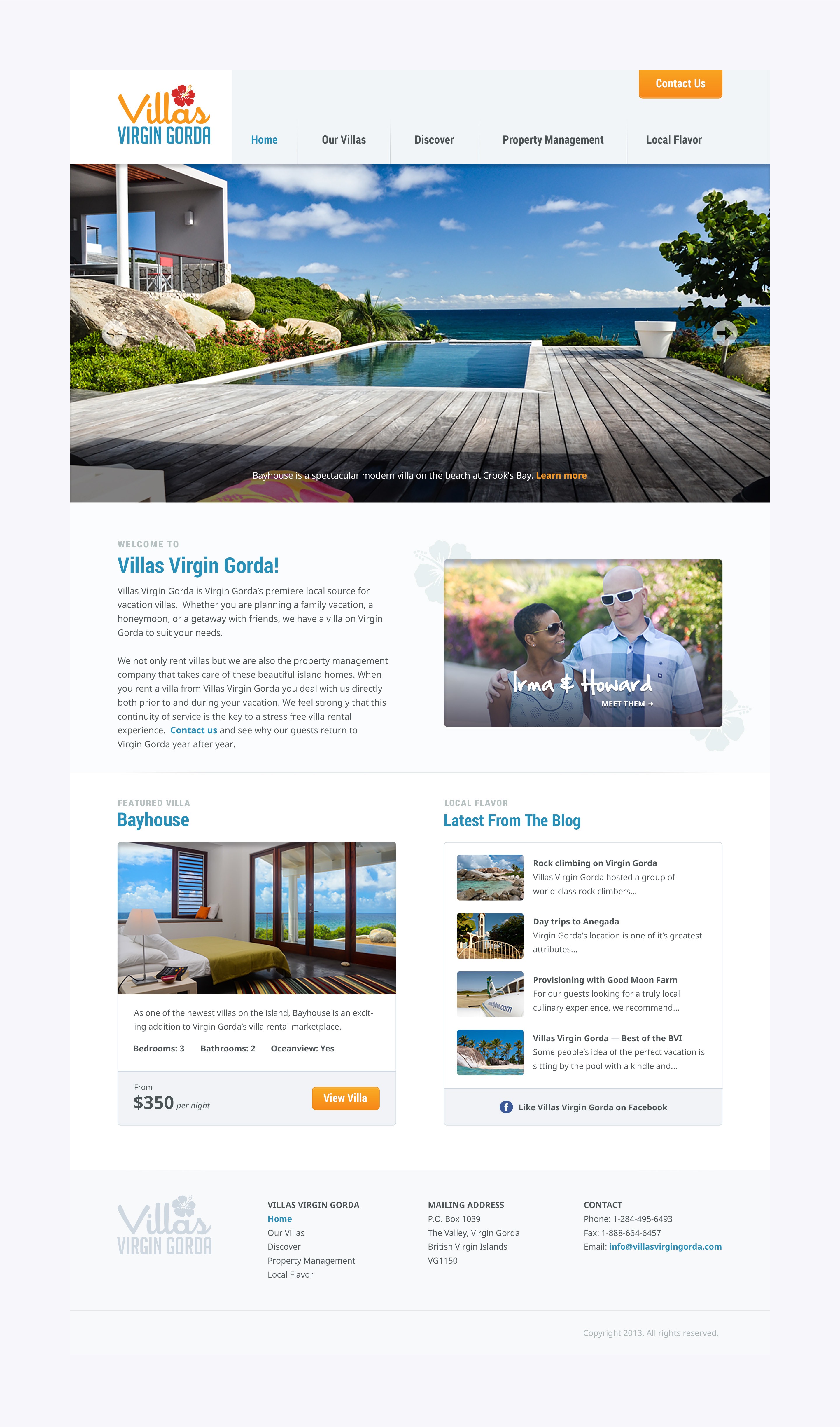 Villas Virgin Gorda - Home Page