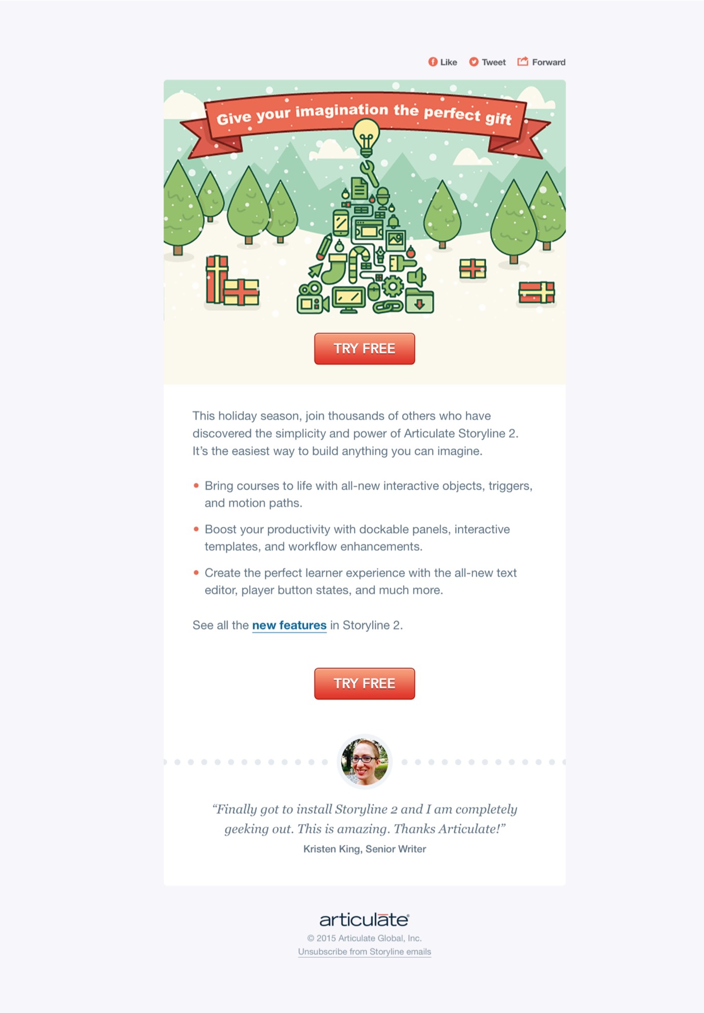 Articulate - Email Template Design