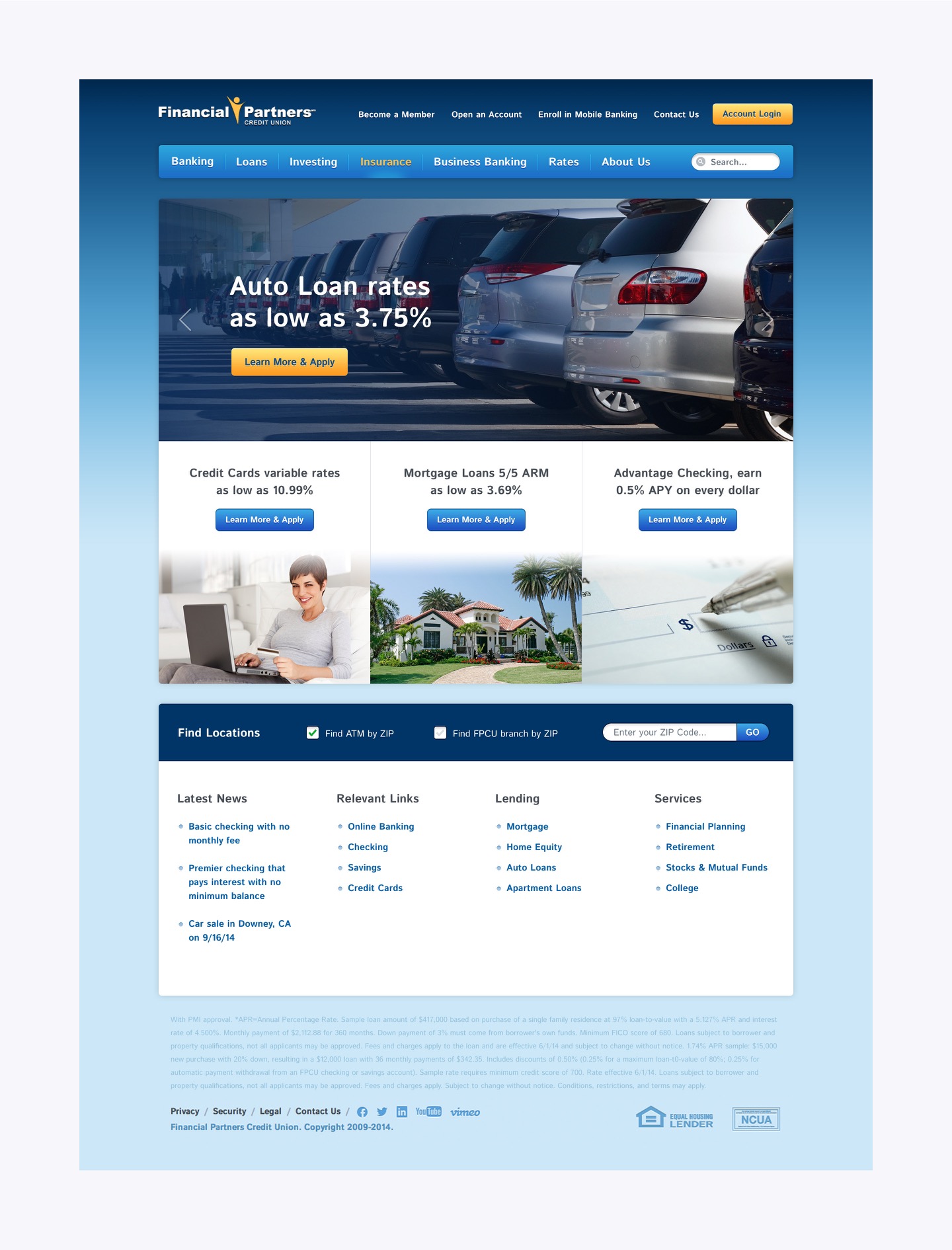 Financial Partners Credit Union - Home Page