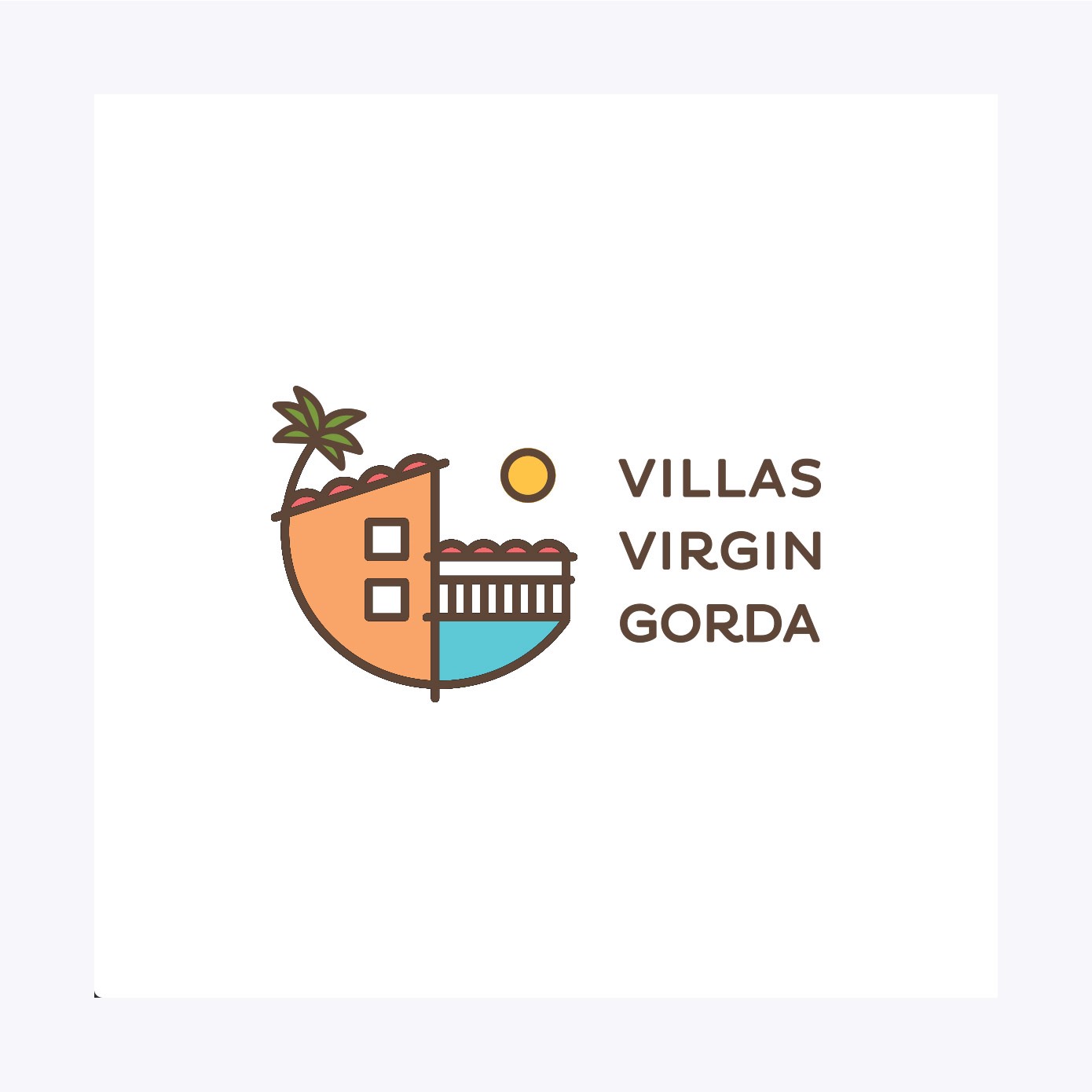 Villas Virgin Gorda - Logo Version 3